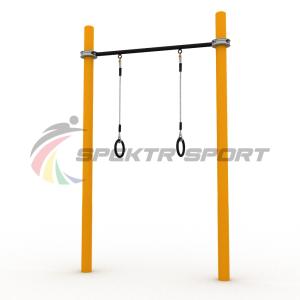 Купить Турник классический для занятий Воркаут с кольцами SP WRK-07 + Rings_76mm в Салавате 