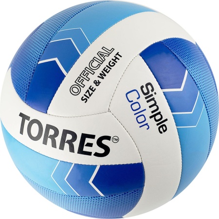 Купить Мяч волейбольный Torres Simple Color любительский р.5 в Салавате 